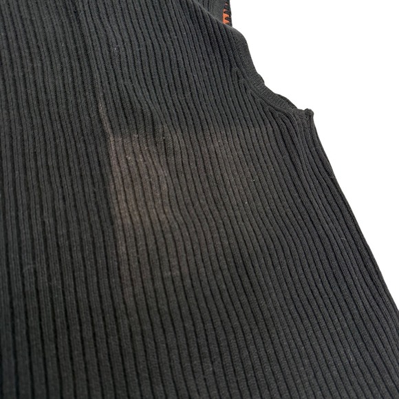 Vintage Suede Leather Knit‎ Vest Western Designers Studio Originals Size Large - Picture 7 of 8